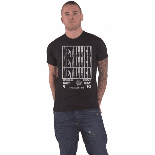 Metallica Cow Palace Unisex T-Shirt