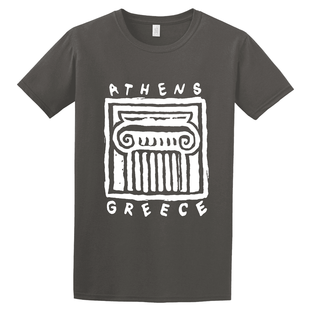 Κοντομάνικη βαμβακερή μπλούζα Athens Greece