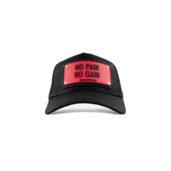 No Pain No Gain jockey καπέλο με rubber patch - John Hatter & Co