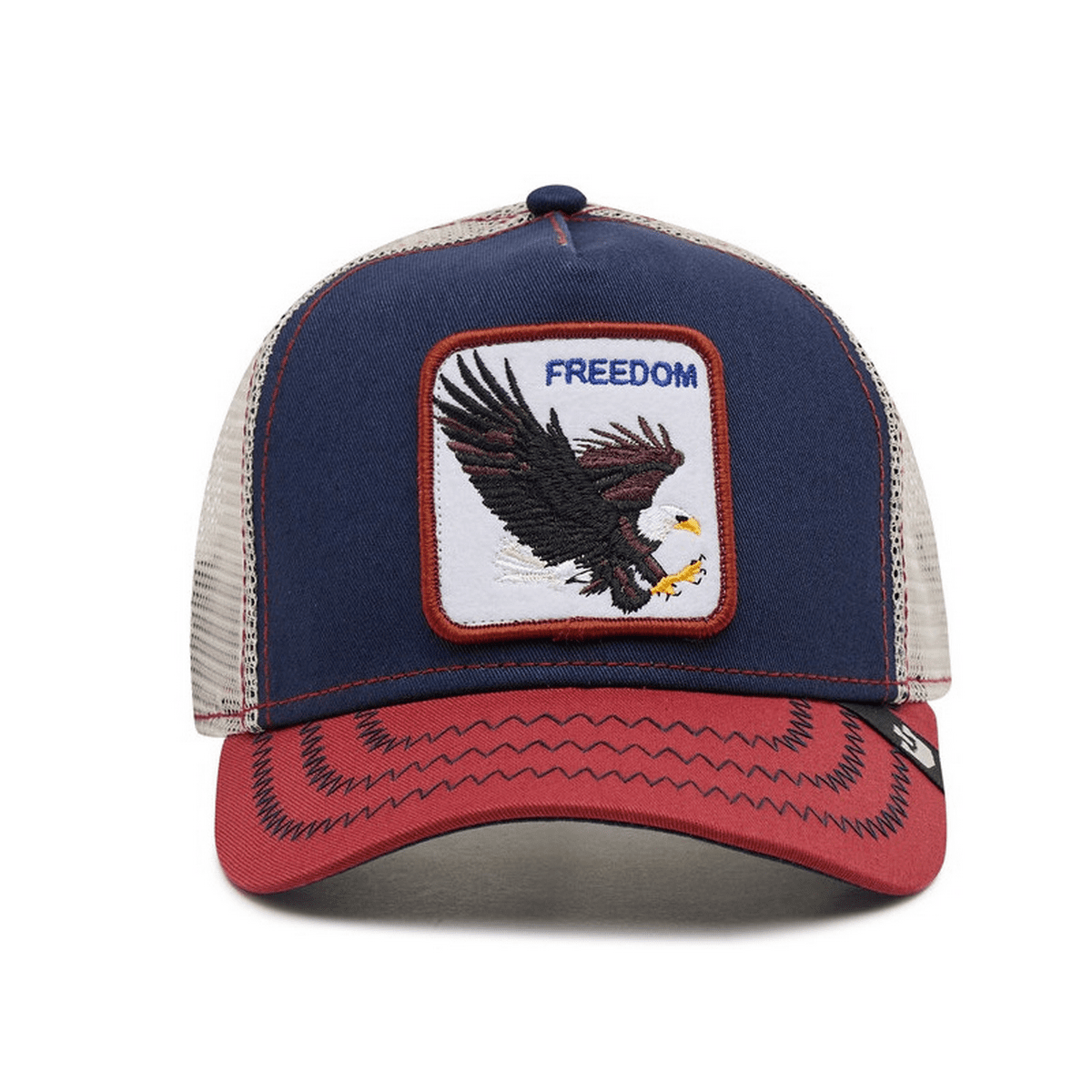 GOORIN BROS Καπέλο Jockey The Freedom Eagle Αετός Indigo Μπλε - Goorin Bros