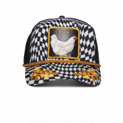 Καπέλο Jockey Winner Κότα Ασπρόμαυρη - Goorin Bros