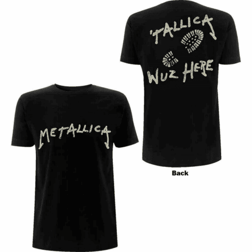 Metallica Unisex T-Shirt Wuz Here