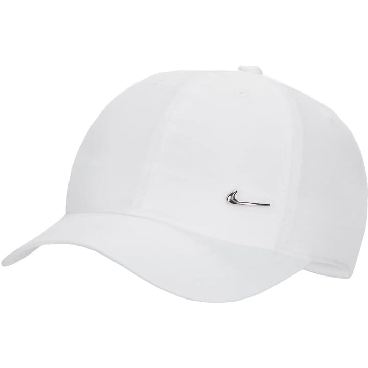 NIKE - ΣΗΜΑΝΤΙΚΟ: Σε περίπτωση διαφοράς τιμής από το κατάστημα ισχύει παντα και μόνο η τιμή του καταστήματος Παιδικό καπέλο Nike Dri-FIT Club Metal-Swoosh λευκό