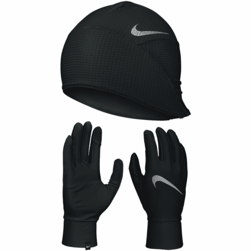 Nike Essentials σετ σκουφί και γάντια για τρέξιμο ανδρών