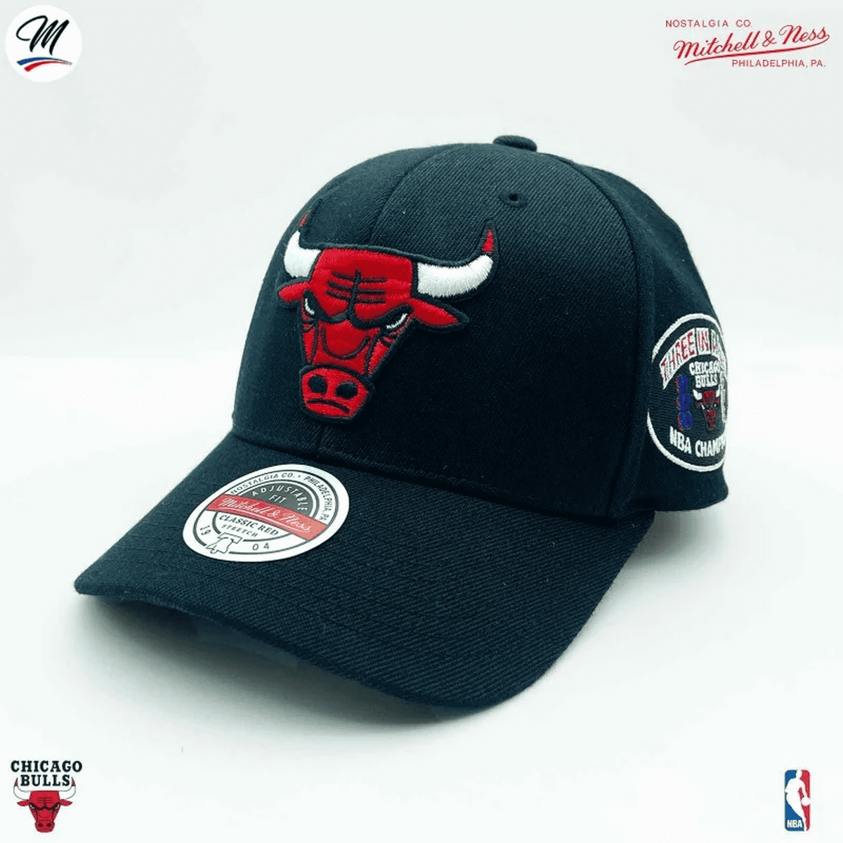 Mitchell & Ness HomeTown Chicago Bulls Τζόκεϊ καπέλο