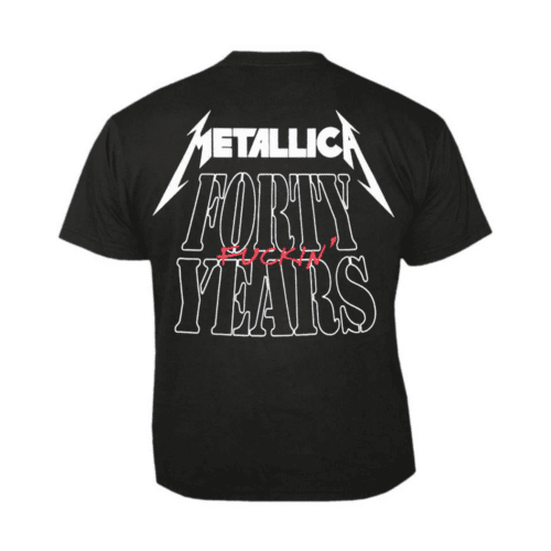 Metallica Unisex T-Shirt: 40th Anniversary 11