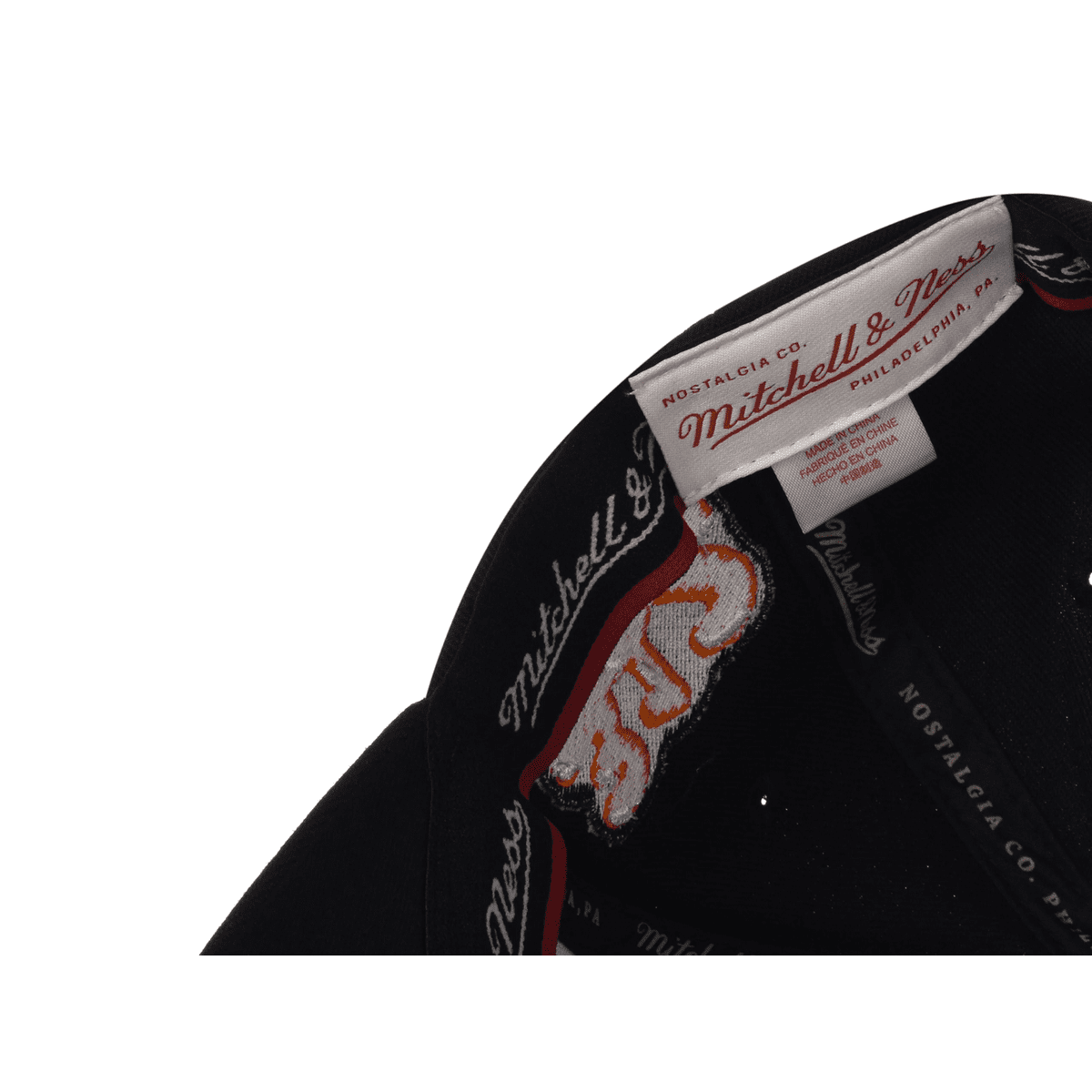 Mitchell & Ness NBA HWC Slap Sticker Classic Red Bulls Cap φωτογραφία