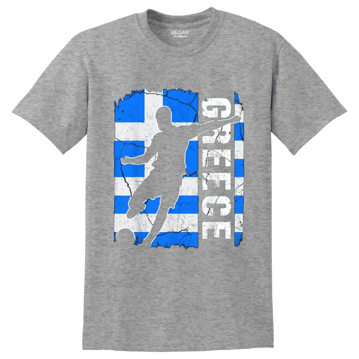 GILDAN Παιδική μπλούζα Greece Soccer