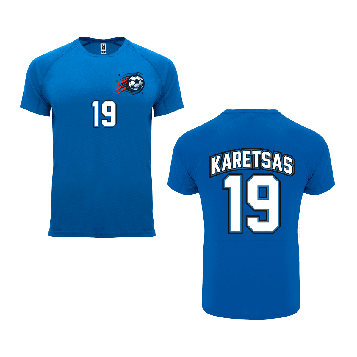 Μπλούζα ποδοσφαίρου Καρέτσας