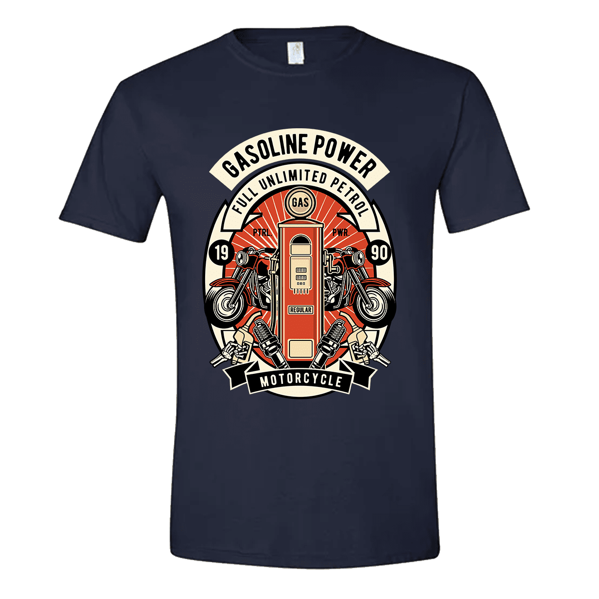 Βαμβακερό T-Shirt Gasoline Power