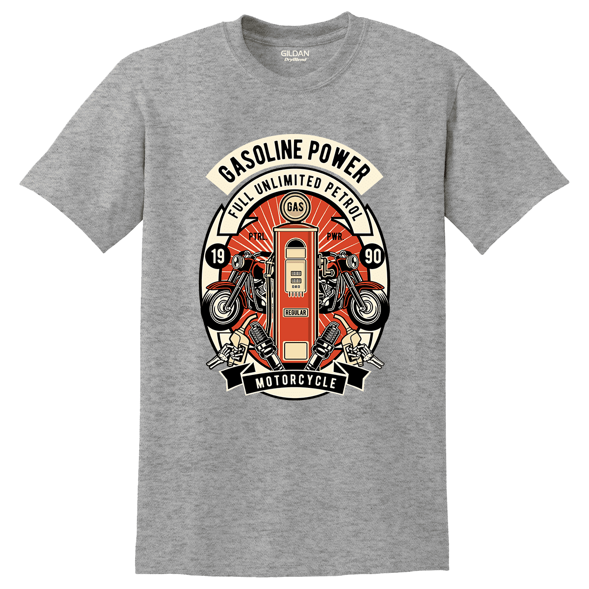 Βαμβακερό T-Shirt Gasoline Power