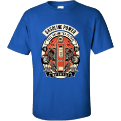 Βαμβακερό T-Shirt Gasoline Power 16 Βαμβακερό T-Shirt Gasoline Power