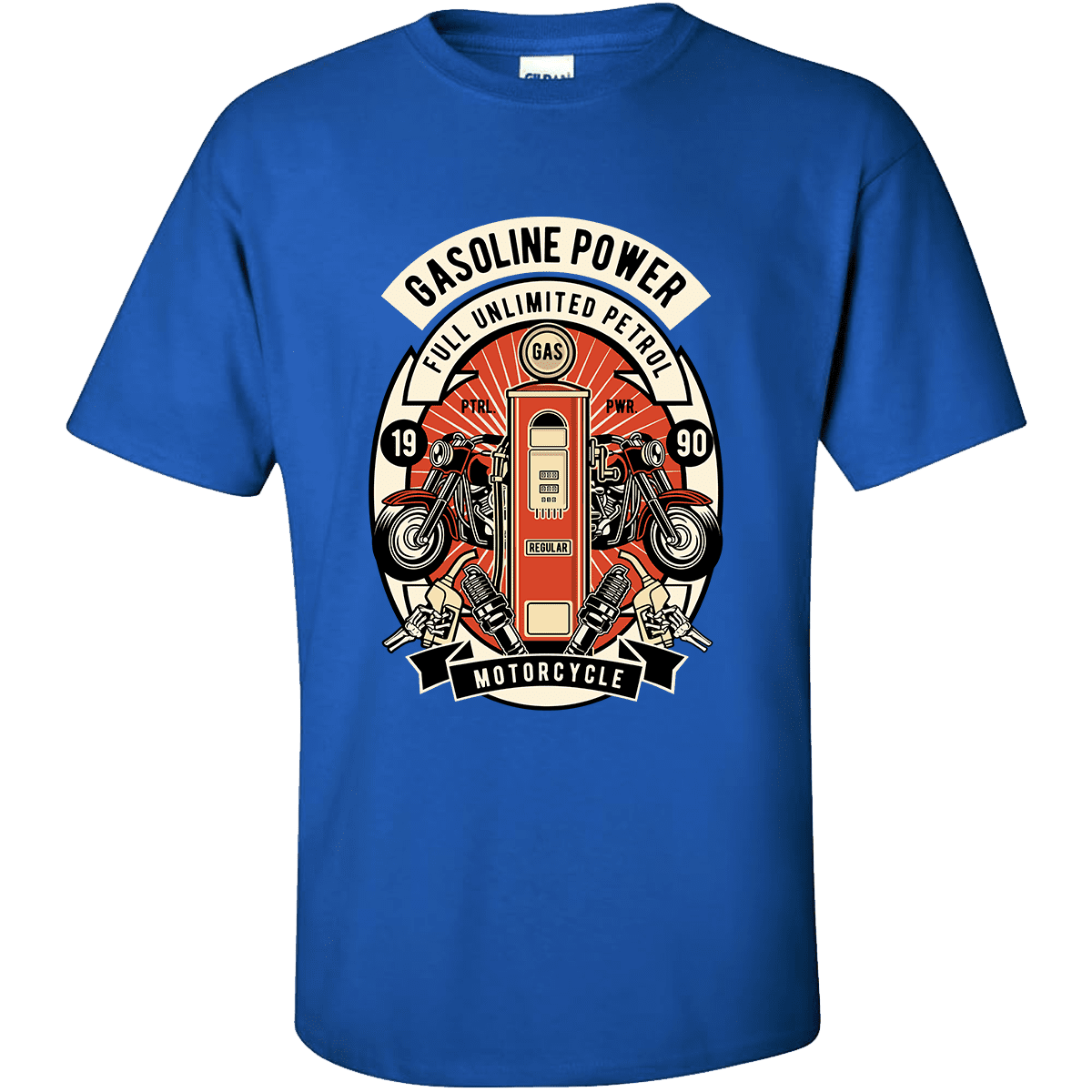 Βαμβακερό T-Shirt Gasoline Power