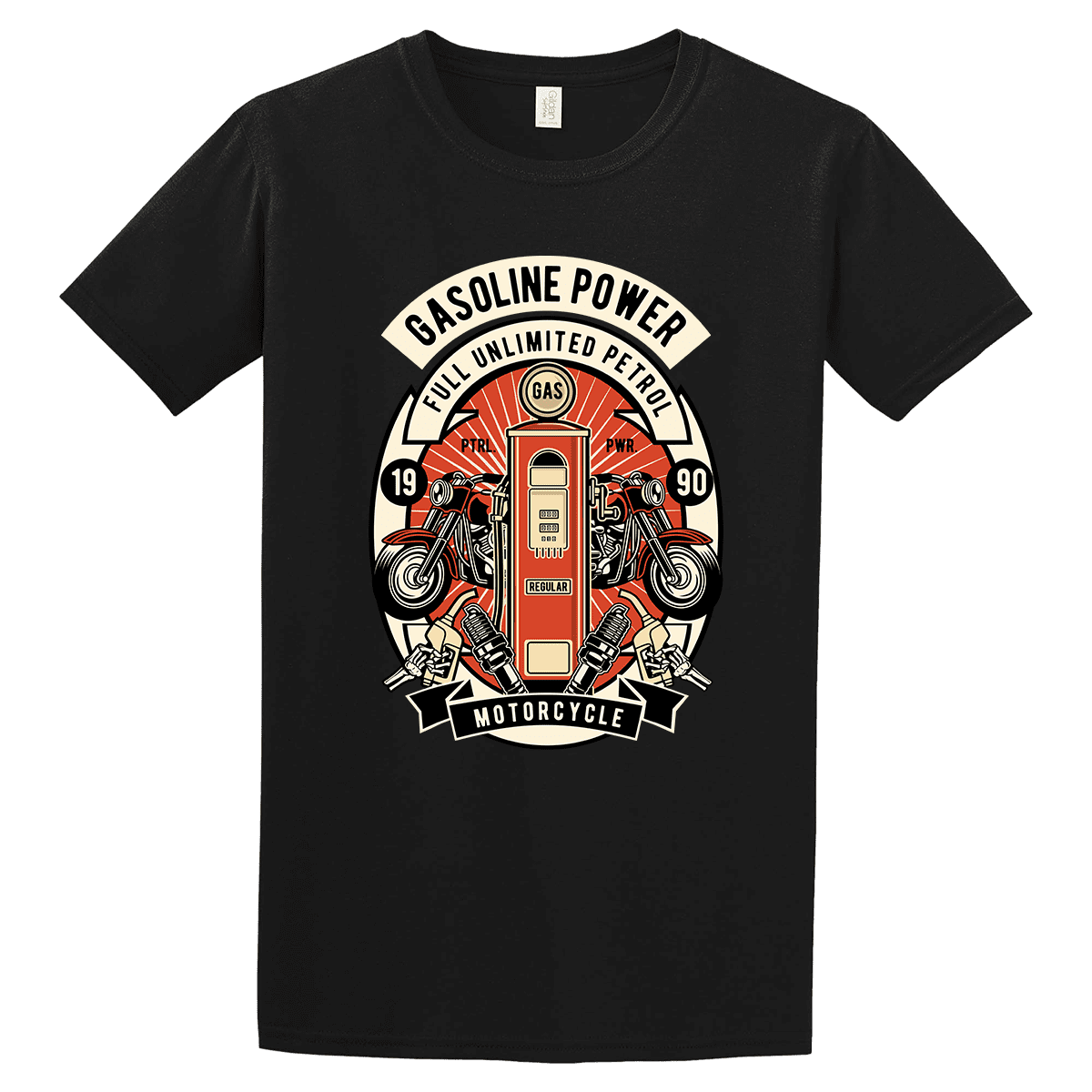 Βαμβακερό T-Shirt Gasoline Power