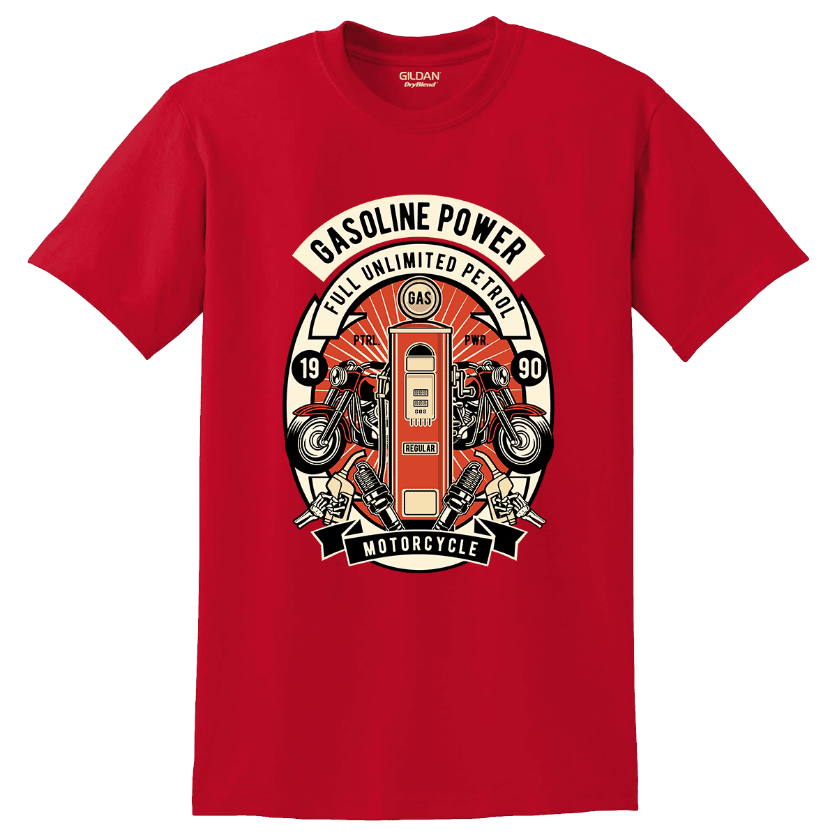 Βαμβακερό T-Shirt Gasoline Power