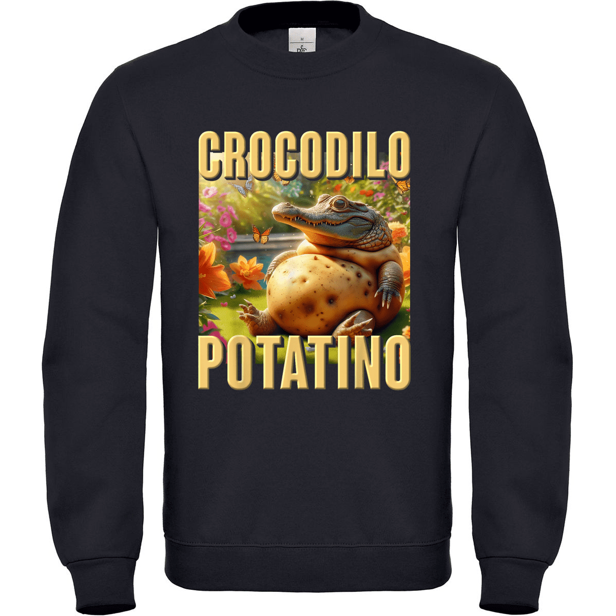 Παιδικό φούτερ Crocodilo Potatino