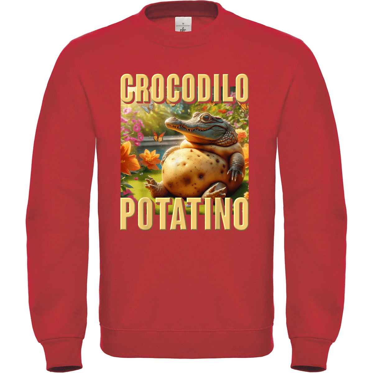 Παιδικό φούτερ Crocodilo Potatino