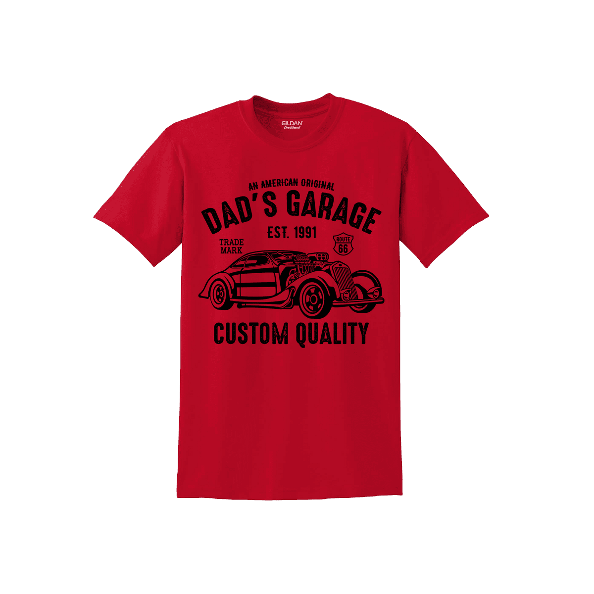 T-shirt ενηλίκων Dad's Garage