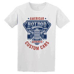 Κοντομάνικο American Hot Rod Classic