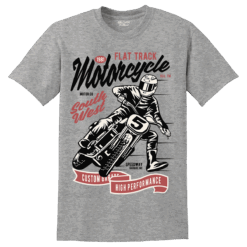 Unisex μπλούζα Flat Track Motorcycle