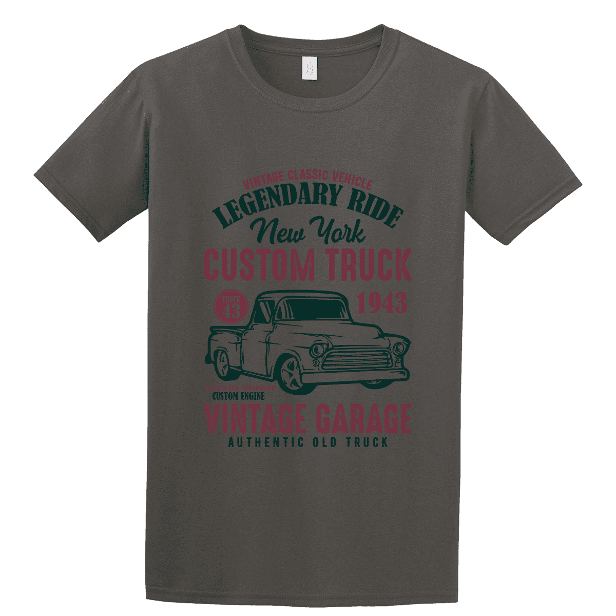 Κοντομάνικο T-Shirt NY Custom Truck