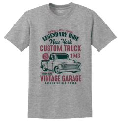 Κοντομάνικο T-Shirt NY Custom Truck