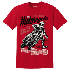 Unisex μπλούζα Flat Track Motorcycle