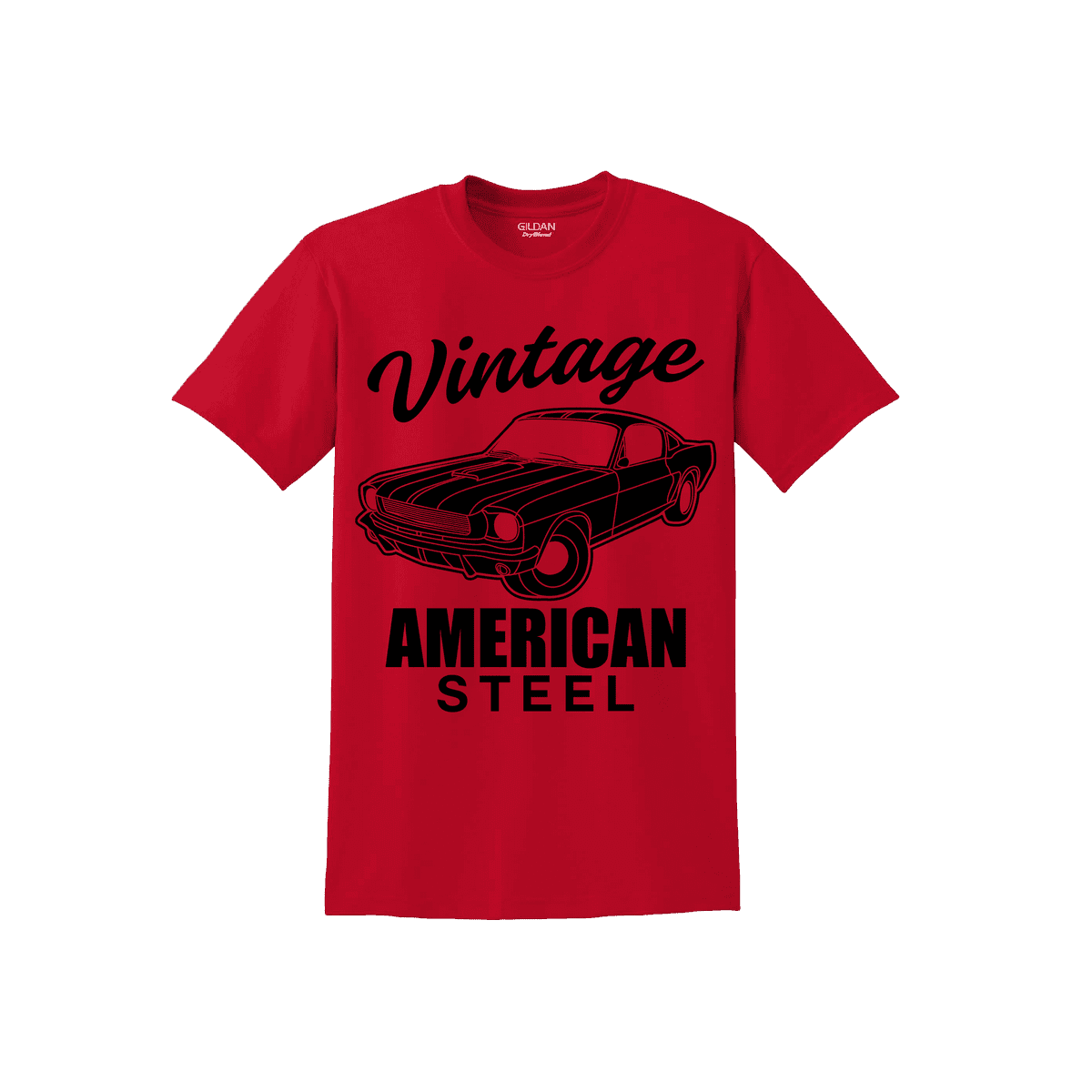 GILDAN Κοντομάνικη μπλούζα Vintage American Steel