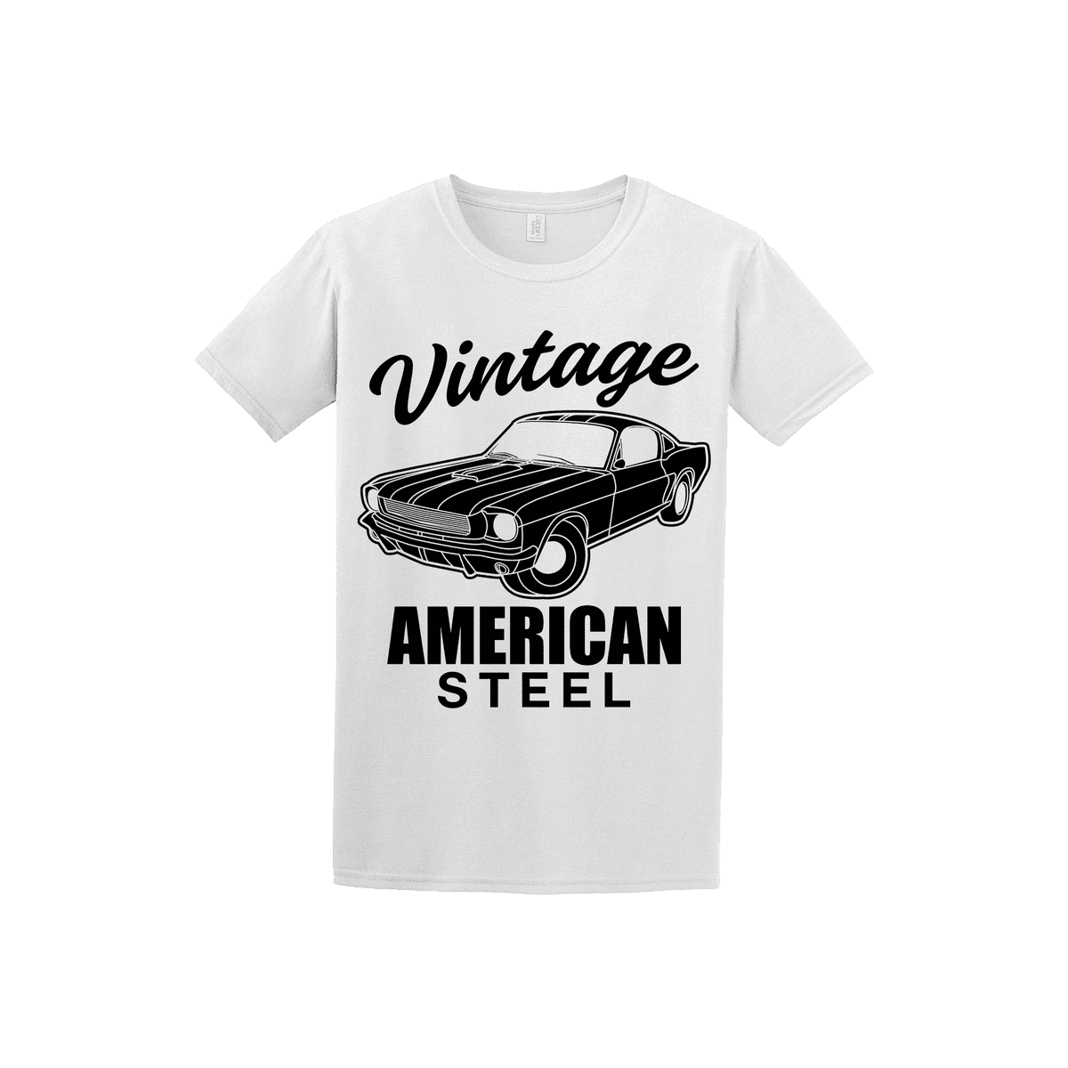 Κοντομάνικη μπλούζα Vintage American Steel