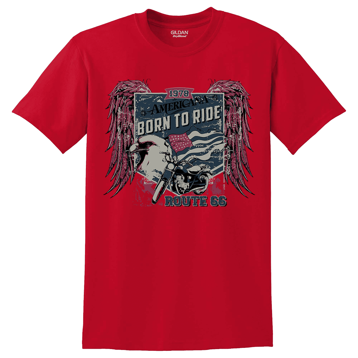 Μπλούζα κοντομάνικη Born to Ride