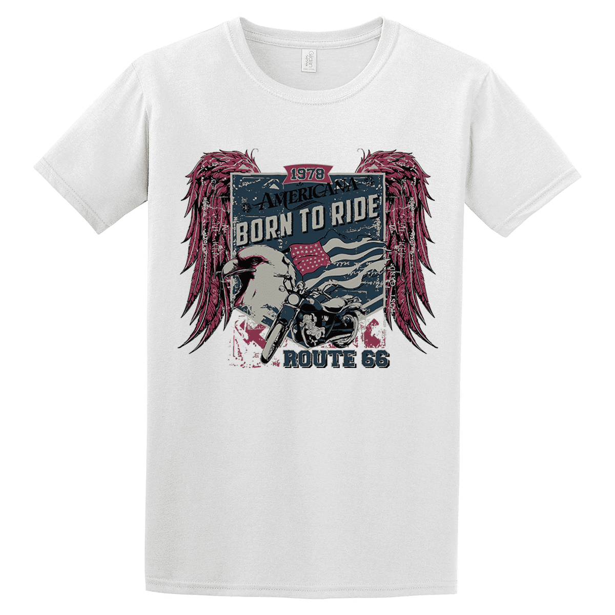 Μπλούζα κοντομάνικη Born to Ride