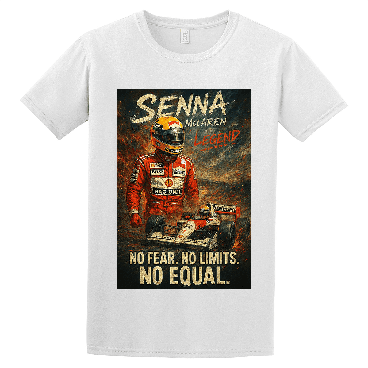Senna McLaren T-Shirt ενηλίκων