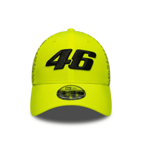 Alternative view of VR46 All Over Print Bright Yellow 9FORTY Cap
