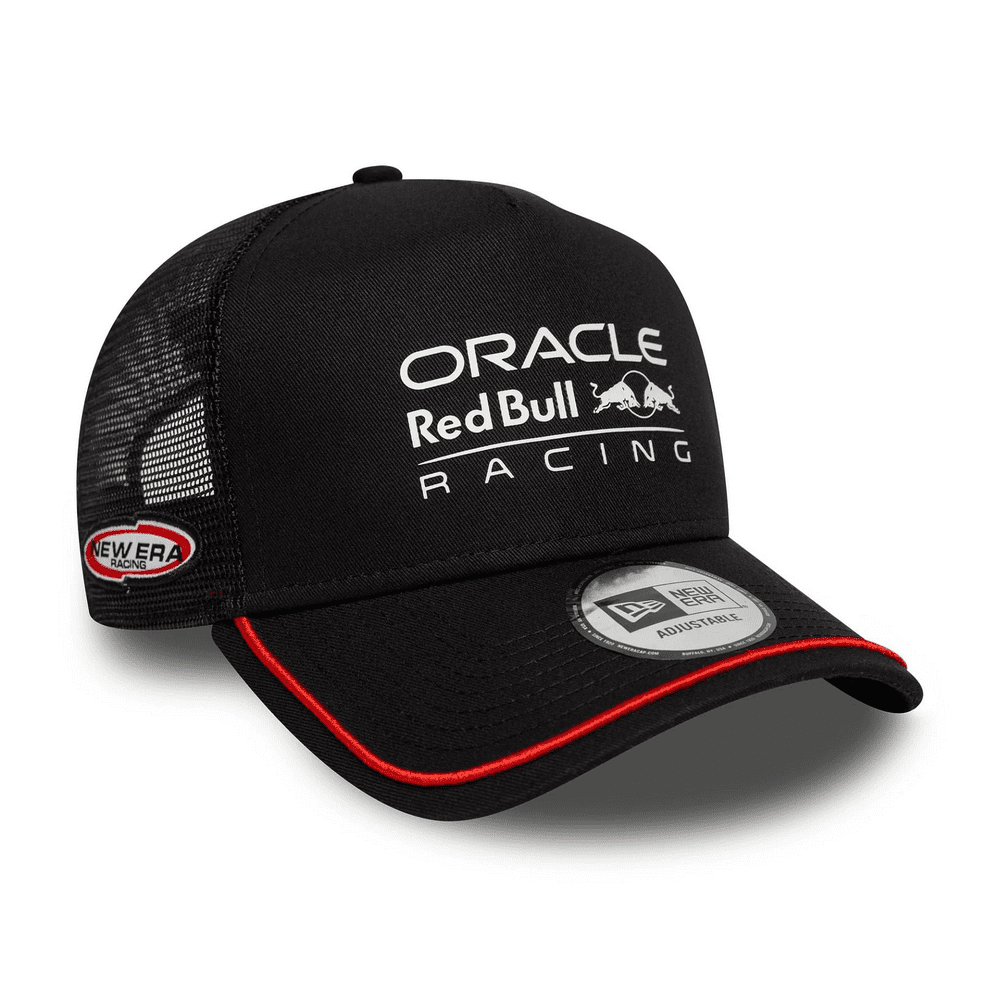 2026 Red Bull Racing Patch Black 9FORTY A-Frame Trucker Cap - Image 4