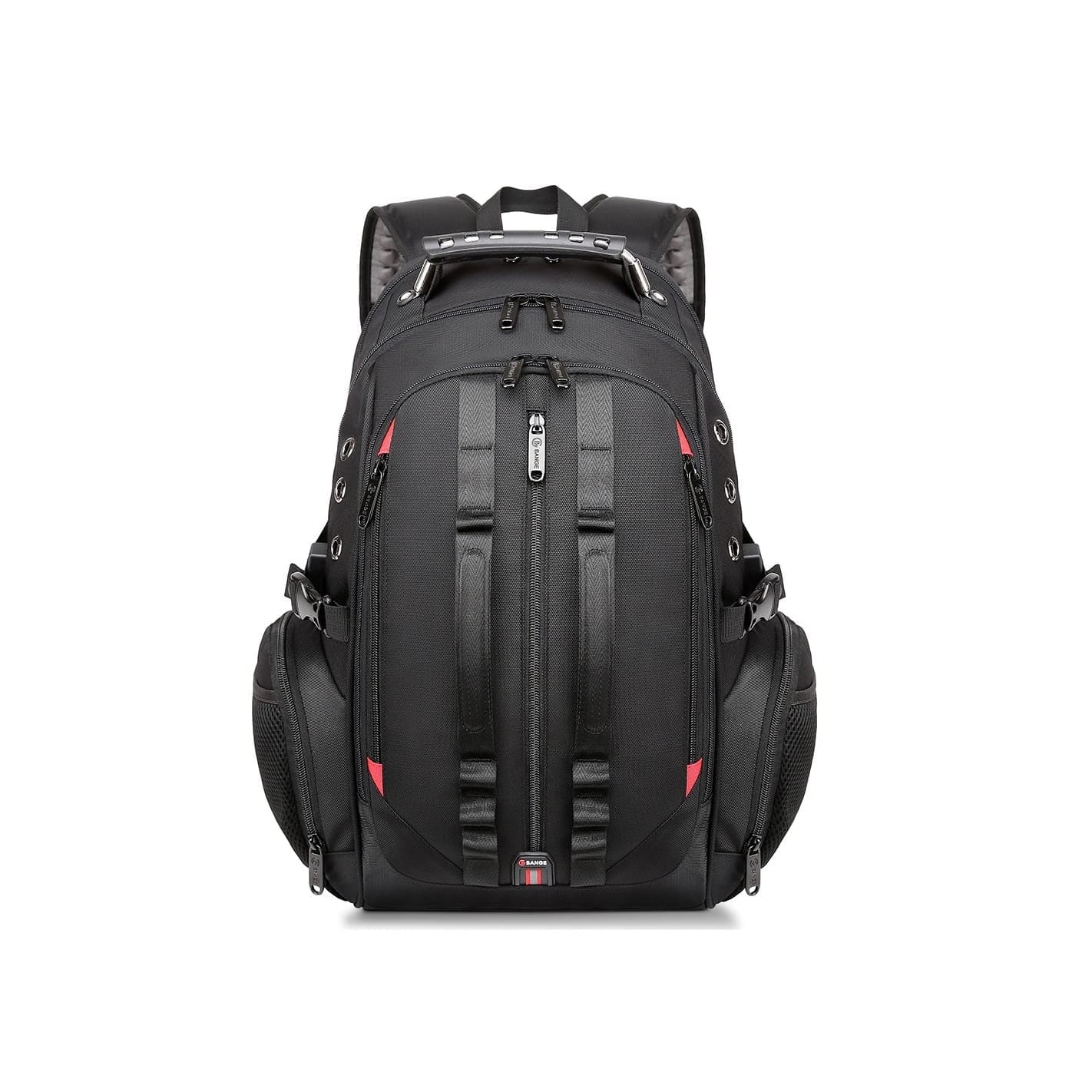 Μεγάλο Laptop Backpack 17,3'' Ανθεκτικό XL Heavy Duty Travel Backpack Bange 1901 μαύρο